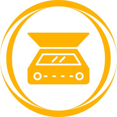 Gıda simgesinin vektör illüstrasyonu