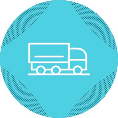 Otobüs simgesi. vektör illüstrasyonu