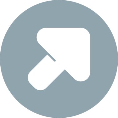 Düz biçimli ok aşağı yön simgesi