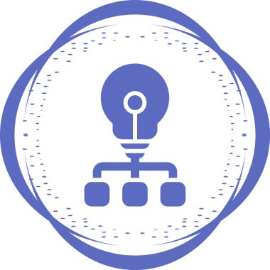 ampul simgesi vektör illüstrasyonu