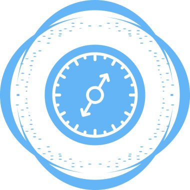 Web ve mobil uygulaması tasarımı, pusula logo kavramı için beyaz arka plan üzerinde izole pusula simgesini vektör