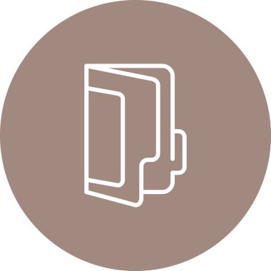 kitap web vektör simgesi