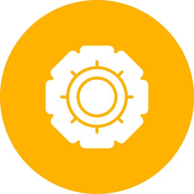 dişli simgesi vektör illüstrasyonu