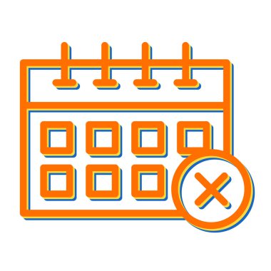 takvim tarihi vektör simgesi