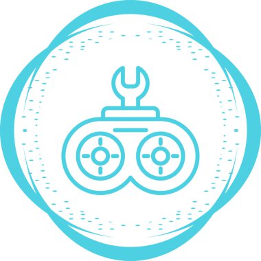 araba tekeri vektör illüstrasyonu