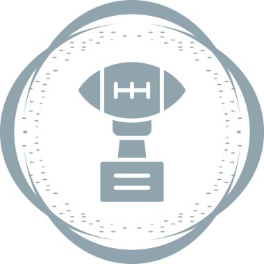 Modern b 'nin vektör illüstrasyonunda rugby eksikliği