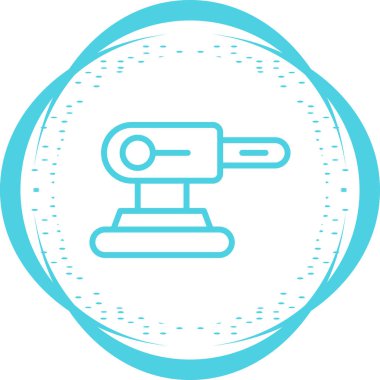 uydu anten ikonu vektör illüstrasyonu