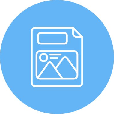 klasörün vektör çizimi