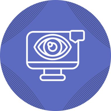 Modern bir simgenin vektör illüstrasyonu