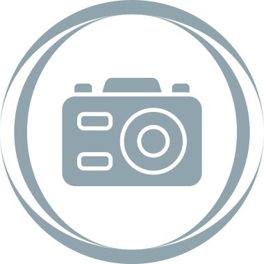 fotoğrafçılık kamera simgesi, vektör tasarımı