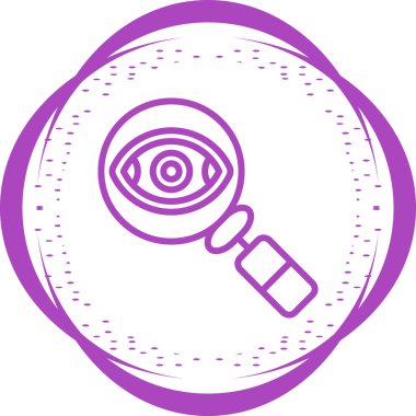 Çember simgesi olan göz, özet biçimi