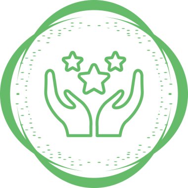 Yıldız. Web simgesi basit tasarım