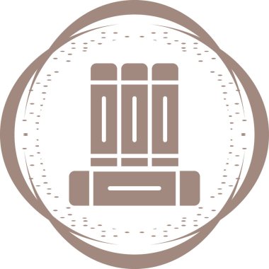 Modern bir simgenin vektör illüstrasyonu