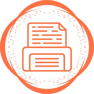 Dosya. Web simgesi basit illüstrasyon