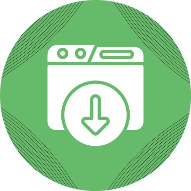 çamaşırhane ikonu vektör illüstrasyonu