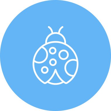 Virüs Web simgesi basit illüstrasyon