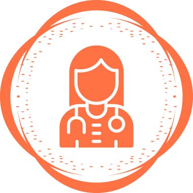 Doktor Simge vektör illüstrasyonu