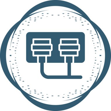 seo modern simgesinin vektör illüstrasyonu