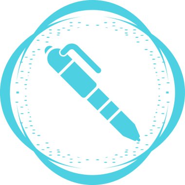 Boya silindiri. Web simgesi vektör illüstrasyonu