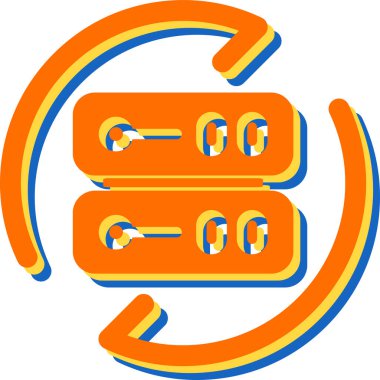 Elektrik prizi. Web simgesi basit illüstrasyon