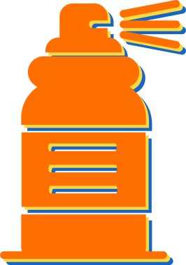 Şişe. Web simgesi basit illüstrasyon