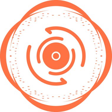 hedef simge, vektör illüstrasyonu