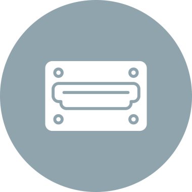 Modern b 'nin vektör illüstrasyonu eksik simgesi