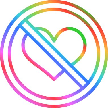 Kalp. Web simgesi basit tasarım