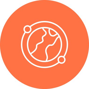 Pusula simgesinin vektör illüstrasyonu