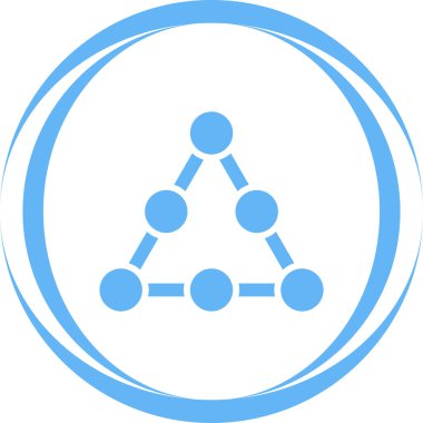 ağ simgesi. Düz vektör tarzı. sembolik sembol