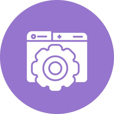 Kamera. Web simgesi basit illüstrasyon