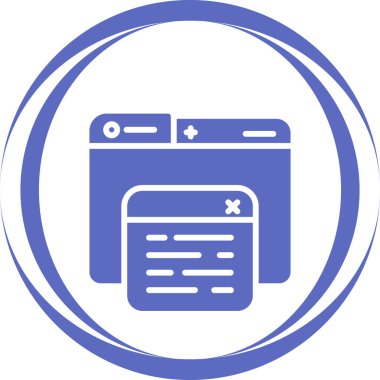 Fırın simge vektör çizim