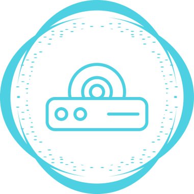 Radyo. Web simgesi basit tasarım