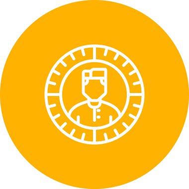 Tıbbi maskeli bir adamın vektör çizimi