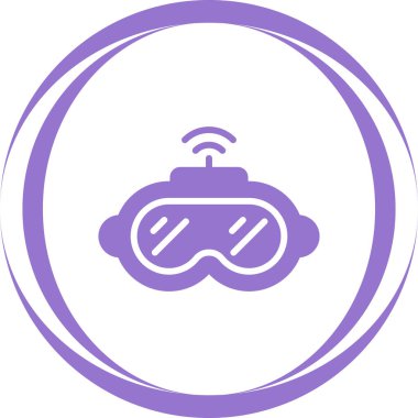 Modern bir simgenin vektör illüstrasyonu