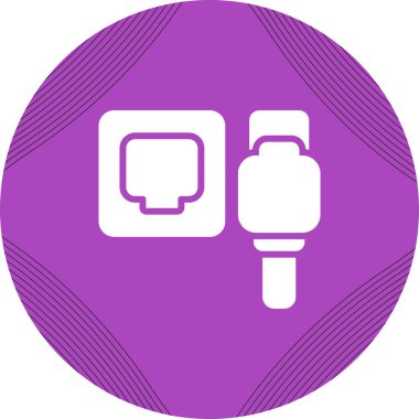 vektör elektrik fişi simgesi