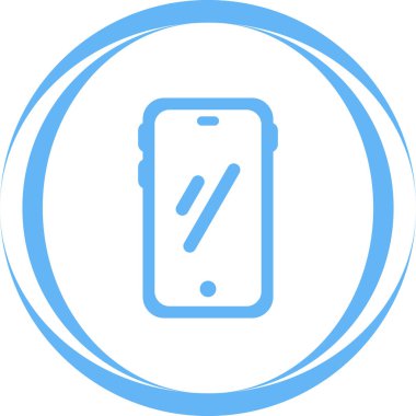 Vektör akıllı telefon simgesi illüstrasyonu