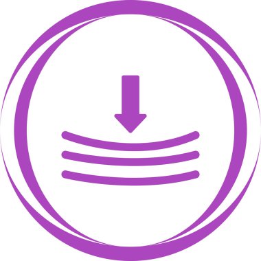 ok simgesi vektör illüstrasyonu