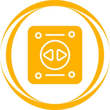 Soket. Web simgesi basit illüstrasyon