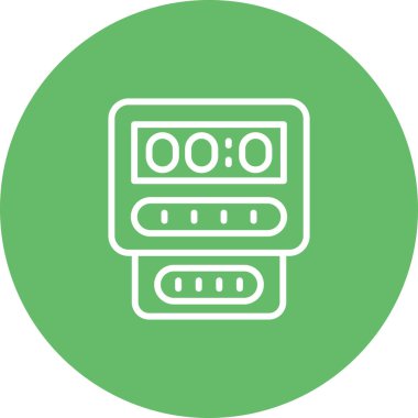 Elektrik Ölçer 'in basit çizimi