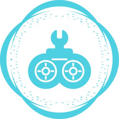 Onarım simgesinin temel doğrusal çizimi