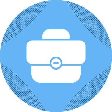 evrak çantası ikonu vektör illüstrasyonu