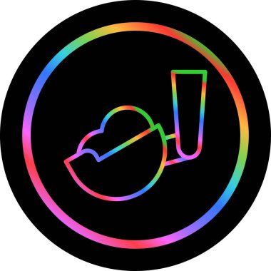 Kazı Yapı simgesi, vektör illüstrasyonu