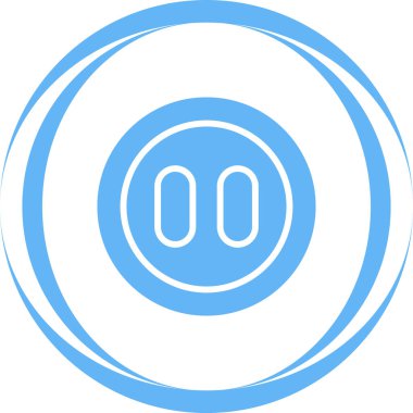 Duraklat düğmesinin temel doğrusal görüntüsü