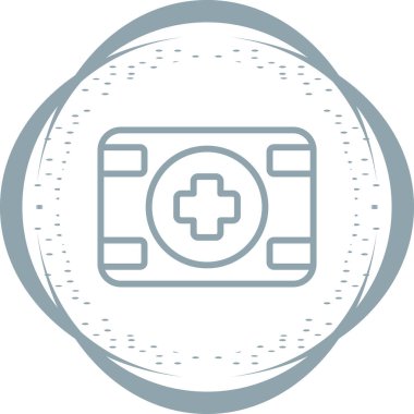 Paket simgesinin vektör illüstrasyonu