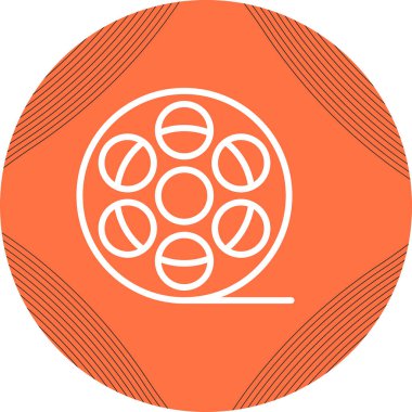 Film makarasının vektör illüstrasyonuName