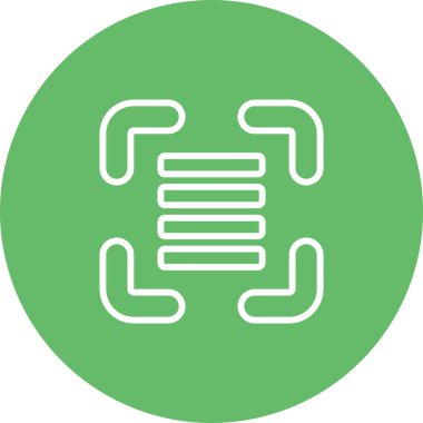 Haklı web simgesi, vektör illüstrasyonu  