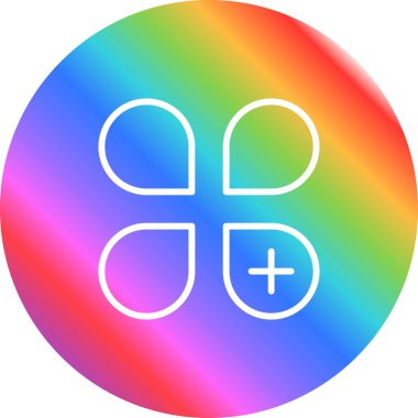 Simge Uygular. Uygulamalar Pictogram. Programlar İmza, Vektör İllüstrasyonu