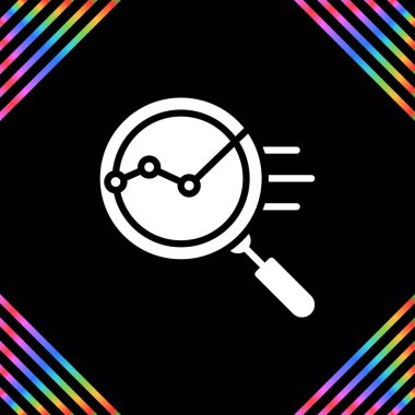 arama sembolü, büyüteç simgesi, web düğmesi, renkli illüstrasyon