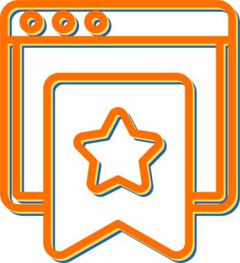 Yer imi simgesi, vektör illüstrasyon tasarımı